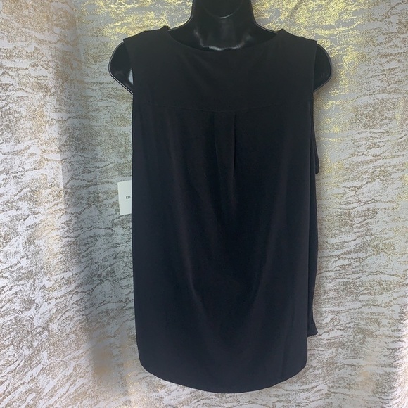Ellen Tracy Women's Sleeveless Zip Neck Shell Top Size M - Picture 8 of 13